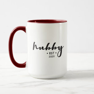 Personalisiertes Jahr Moderne Skriptabby Tasse