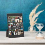 Personalisiertes Jahresende 22 FotoCollage Fotoplatte<br><div class="desc">Personalisiertes Jahresende 22 FotoCollage. Danke für ein großartiges Jahr. Vorlage für die Zusammenstellung von Fotos zum Ende des Jahres</div>