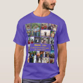 Personalisiertes Jahresende 22 FotoCollage T-Shirt (Vorderseite)