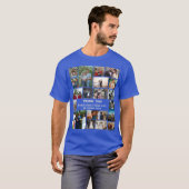 Personalisiertes Jahresende 22 FotoCollage T-Shirt (Vorne ganz)