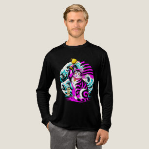 Personalisiertes japanisches Monogramm bikulturell Tri-Blend Shirt