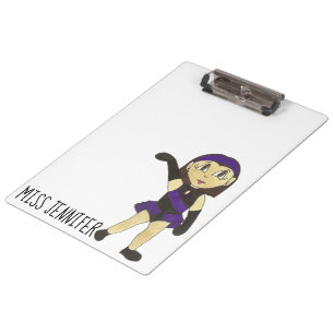 Personalisiertes Jazz-Tanzlehrer-Geschenk Klemmbrett