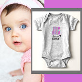 Personalisiertes Jesus Liebe You Olivia Baby Bodys Baby Strampler