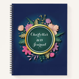 Personalisiertes Journal 2019 Notizblock