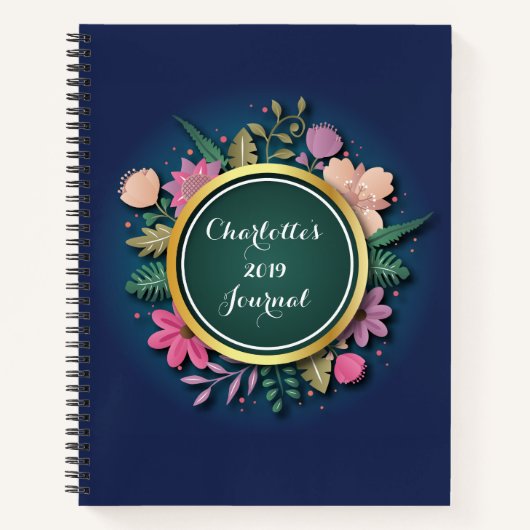 Personalisiertes Journal 2019 Notizblock (Vorderseite)