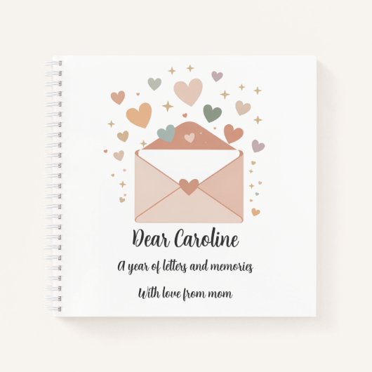 Personalisiertes Journal - Schreiben und Erinnerun Notizblock (Vorderseite)