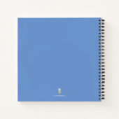 Personalisiertes Journaling-Notebook für Wasserfar Notizblock (Rückseite)