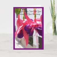 Personalisiertes Jubiläum der BlumenSchwester