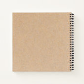 Personalisiertes Jubiläum - unser erstes Jahr geme Notizblock (Rückseite)