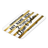 Personalisiertes Jubiläum zwischen Sauberkeit und Magnet (Linke Seite)