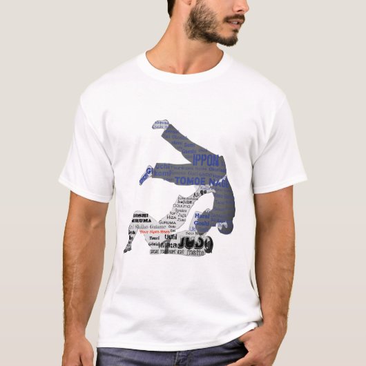 Personalisiertes Judo-Shirt T-Shirt (Vorderseite)