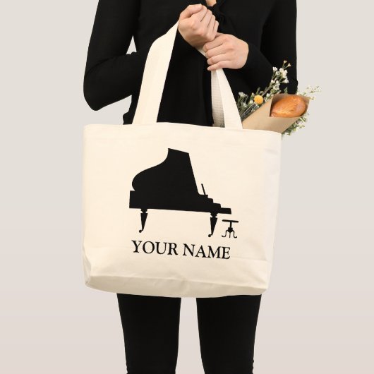 Personalisiertes Jumbo Stoffbeutel (Vorderseite (Produkt))