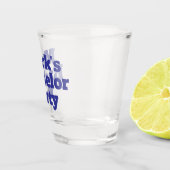 Personalisiertes Junggesellen-Geschenk Schnapsglas (Rechts)