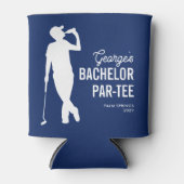 Personalisiertes Junggesellen-Par-Tee Golf Dosenkühler (Vorderseite)