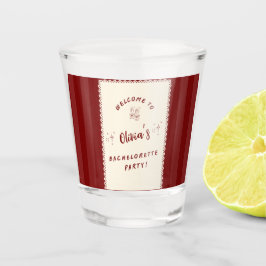 Personalisiertes Junggesellinnen-Abschied Schießgl Schnapsglas