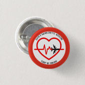 Personalisiertes Junggesellinnen-Abschiedsparty-Ge Button (Vorne & Hinten)