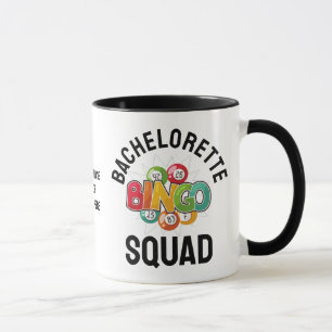 Personalisiertes JUNGGESELLINNEN-BINGO SQUAD Tasse