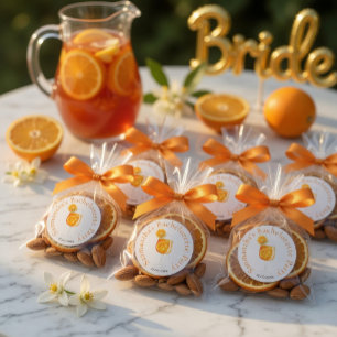 Personalisiertes Junggesellinnenabschied-Geschenk Runder Aufkleber