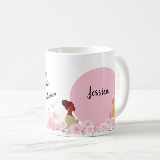 Personalisiertes JW Sister Kostengeschenk Kaffeetasse (VorderseiteRechts)