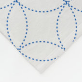 Personalisiertes JW-Taufgeld  Fleecedecke (Ecke)