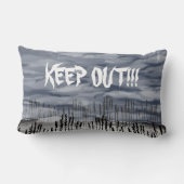 Personalisiertes Käfer-Halloween-Kissen Lendenkissen (Rückseite)