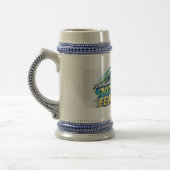 Personalisiertes Kaffeetassendesign Bierglas (Links)