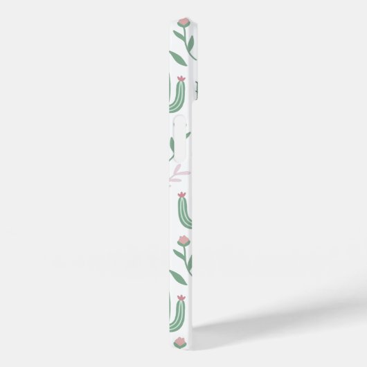 Personalisiertes Kaktus-botanisches Muster Case-Mate iPhone Hülle (Rückseite / Rechts)