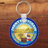 Personalisiertes Kalifornien 2,0 Schlüsselanhänger (Vorderseite)