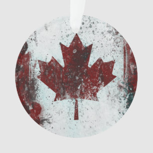 Personalisiertes Kanada-Ahorn-Blatt Ornament