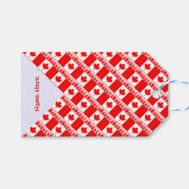 Personalisiertes Kanada-Flagge Patriotisches Gesch Geschenkanhänger