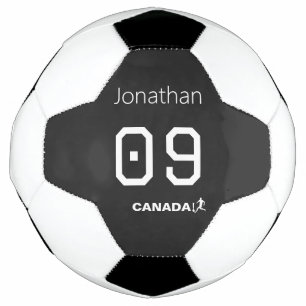 Personalisiertes kanadisches Sportteam-Geschenk Fußball