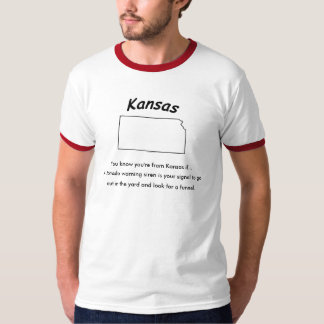 Personalisiertes Kansas-Shirt T-Shirt