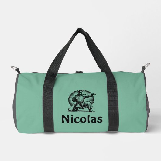 Personalisiertes Karate Duffle Bag (Vorderseite)