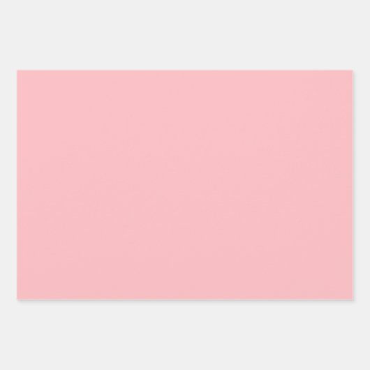 Personalisiertes Kariertes Rosa Braun Matched Vale Geschenkpapier Set (Vorderseite 3)