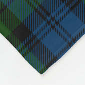 Personalisiertes Kariertes Tartan Clan Campbell Mi Fleecedecke (Ecke)