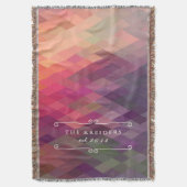 Personalisiertes Karo-Muster,  Laufsteg Decke (Vorderseite Vertikal)