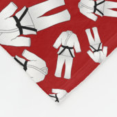 Personalisiertes Kartiermuster Fleecedecke (Ecke)