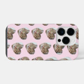 Personalisiertes Katzen- oder Hundeherz-Fotodesign iPhone Hülle (Rückseite (Horizontal))