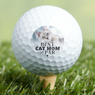 Personalisiertes Katzenfoto Golfball