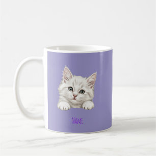Personalisiertes Katzenkunst-Geschenk mit individu Kaffeetasse