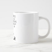 personalisiertes Katzenliebhaber-Geschenk, Katzenn Jumbo-Tasse (Rechts)