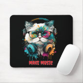 personalisiertes Katzenmouskepad Mousepad (Mit Mouse)