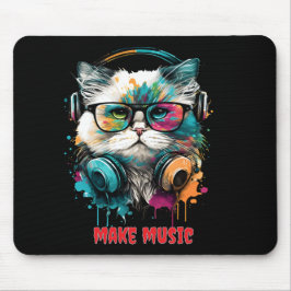 personalisiertes Katzenmouskepad Mousepad