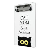 Personalisiertes Katzenmutter-Clipboad mit süßer K Mini Klemmbrett (Gewinkelt2)