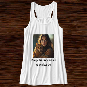 Personalisiertes Katzenmutter-Familienspaß-Haustie Tank Top