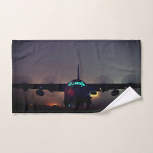 Personalisiertes KC-130 Turboprop-Flugzeug Handtuch