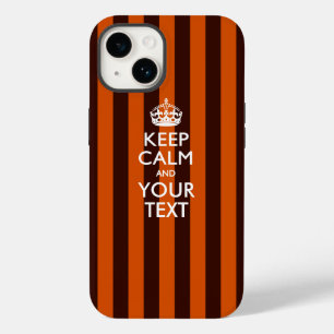 Personalisiertes KEEP CALM UND Ihr Text Case-Mate iPhone 14 Hülle