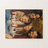 Personalisiertes Keepake Family Foto Das sind wir Puzzle (Horizontal)