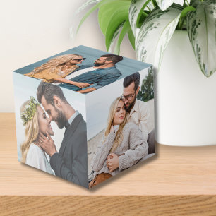 Personalisiertes Keepake-Neugezogenes Couple-Foto Würfel