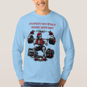 Personalisiertes Keine Ausreden Nur Ergebnisse T-Shirt
